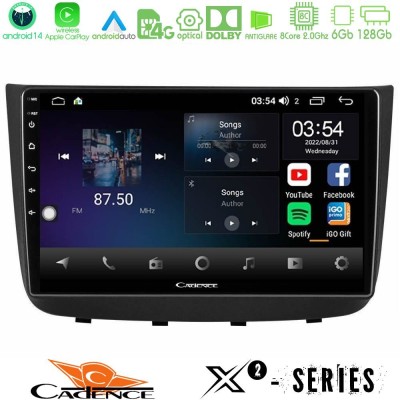 Cadence X2 Series 8Core Android14 6+128GB Mercedes Vito/Viano 2003-2006 Navigation Multimedia Tablet 10"