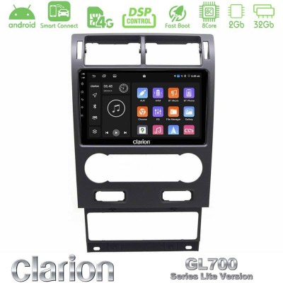 Clarion GL700 Lite Series 8Core Android ClarionOS 2+32GB Ford Mondeo 2004-2007 Navigation Multimedia Tablet 9" Με Carplay & Andr