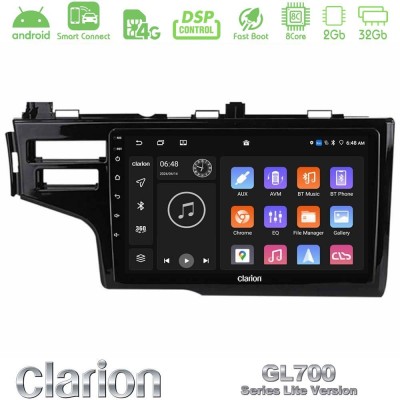 Clarion GL700 Lite Series 8Core Android ClarionOS 2+32GB Honda Jazz 2013-2020 Navigation Multimedia Tablet 9" Με Carplay & Andro