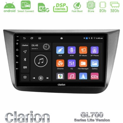Clarion GL700 Lite Series 8Core Android ClarionOS 2+32GB Seat Altea 2004-2015 Navigation Multimedia Tablet 9" Με Carplay & Andro