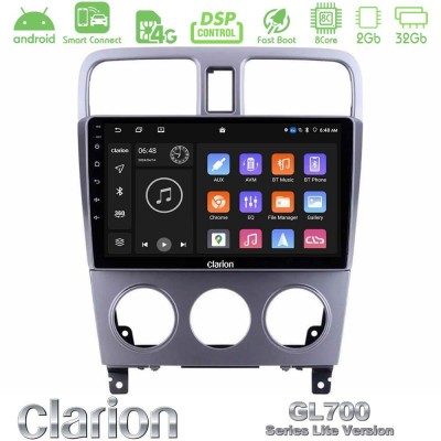 Clarion GL700 Lite Series 8Core Android ClarionOS 2+32GB Subaru Forester 2003-2007 Navigation Multimedia Tablet 9" Με Carplay & 