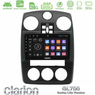 Clarion GL700 Lite Series Chrysler PT-Cruiser 2000-2005 8Core Android ClarionOS 2+32GB Navigation Multimedia Tablet 9" Με Carpla