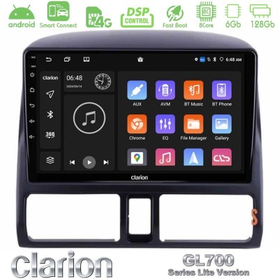 Clarion GL700 Lite Series 8Core Android ClarionOS 6+128GB Honda CRV 2002-2006 Navigation Multimedia Tablet 9" Με Carplay & Andro