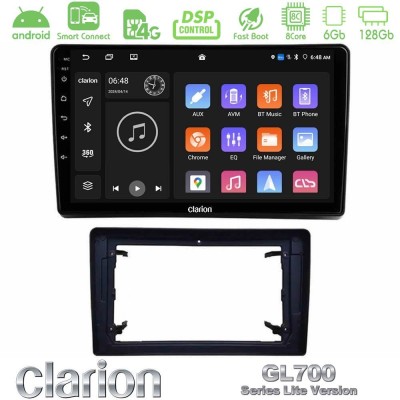 Clarion GL700 Lite Series 8Core Android ClarionOS 6+128GB Chrysler / Dodge / Jeep Navigation Multimedia Tablet 10" Με Carplay & Clarion GL700 Lite Series 8Core Android ClarionOS 6+128GB Chrysler / Dodge / Jeep Navigation Multimedia Tablet 10" Με Carplay &