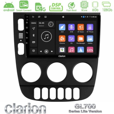 Clarion GL700 Lite Series 8Core Android ClarionOS 6+128GB Mercedes ML Class 1998-2005 Navigation Multimedia Tablet 9" Με Carplay