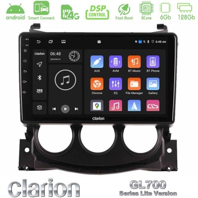 Clarion GL700 Lite Series Nissan 370Z 2009-2013 8Core Android ClarionOS 6+128GB Navigation Multimedia Tablet 9" Με Carplay & And