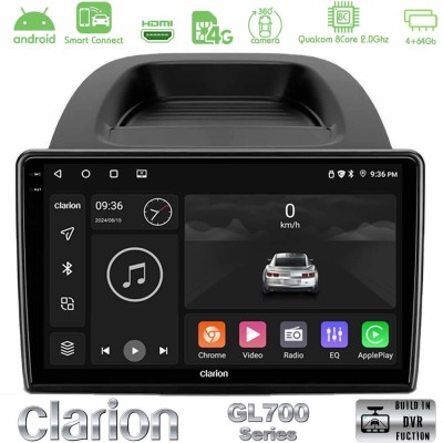 Clarion GL700 QUALCOMM Series 8Core Android ClarionOS 4+64GB Ford Ecosport 2018-2020 Navigation Multimedia Tablet 10" Με Carplay