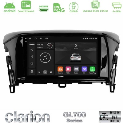 Clarion GL700 Series 8Core Android ClarionOS 4+64GB Mitsubishi Eclipse Cross Navigation Multimedia Tablet 9" Με Carplay & Androi Clarion GL700 Series 8Core Android ClarionOS 4+64GB Mitsubishi Eclipse Cross Navigation Multimedia Tablet 9" Με Carplay & Androi