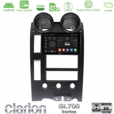 Clarion GL700 Series Hummer H2 2002-2007 8Core Android ClarionOS 4+64GB Navigation Multimedia Tablet 9" Με Carplay & Android Aut
