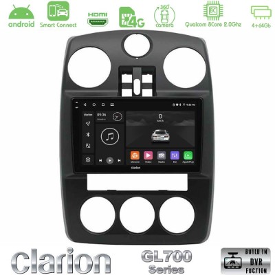 Clarion GL700 Series Chrysler PT-Cruiser 2000-2005 8Core Android ClarionOS 4+64GB Navigation Multimedia Tablet 9" Με Carplay & A