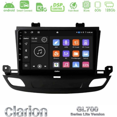 Clarion GL700 Lite Series 8Core Android ClarionOS 6+128GB Opel Insignia 2 2017-2020&nbsp;Navigation Multimedia Tablet 9" Με Carplay &