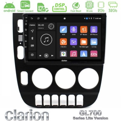 Clarion GL700 Lite Series 8Core Android ClarionOS 2+32GB Mercedes ML Class (W163) 1998-2005 Navigation Multimedia Tablet 9" Με C