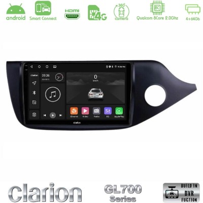Clarion GL700 Series 8Core Android ClarionOS 4+64GB Kia Cee’d/ProCeed 2013-2017 RHD Navigation Multimedia Tablet 9" Με Carplay &