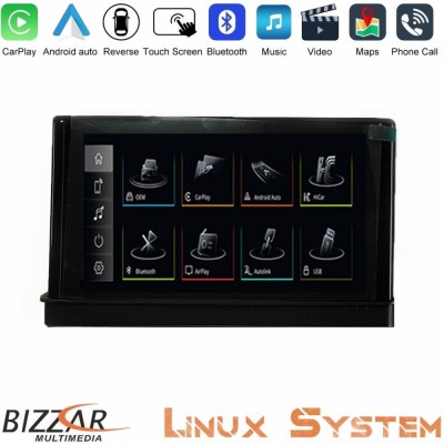 Bizzar Audi A1 (8X) 2010-2018 Linux Apple CarPlay | Android Auto screen 10.25" HD Bizzar Audi A1 (8X) 2010-2018 Linux Apple CarPlay | Android Auto screen 10.25" HD