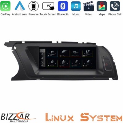Bizzar Audi A4 (B8.5) 2013-2015 Linux Apple CarPlay | Android Auto screen 8.8" HD