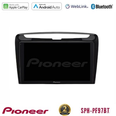 Pioneer SPH-PF97BT Series Lancia Ypsilon 2011-2015 Multimedia Station 9" (Tablet Style) Με Carplay & Android Auto