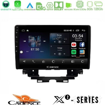 Cadence X2 Series 8Core Android14 6+128GB Renault Kangoo / Nissan Townstar 2022- Navigation Multimedia Tablet 10" Cadence X2 Series 8Core Android14 6+128GB Renault Kangoo / Nissan Townstar 2022- Navigation Multimedia Tablet 10"