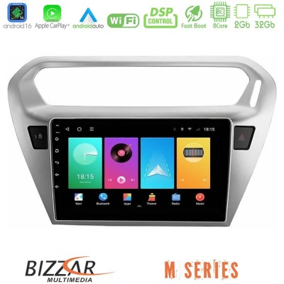 Bizzar M Series 8Core Android16 2+32GB Citroën C-Elysée / Peugeot 301 Navigation Multimedia Tablet 9"