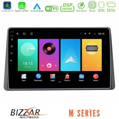 Bizzar M Series 8Core Android16 2+32GB Dacia Duster 2019- Navigation Multimedia Tablet 10"