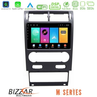 Bizzar M Series 8Core Android16 2+32GB Ford Mondeo 2004-2007 Navigation Multimedia Tablet 9"