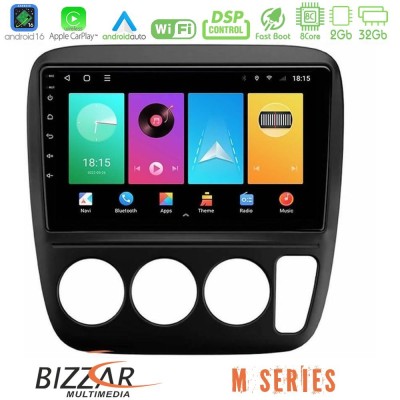 Bizzar M Series 8Core Android16 2+32GB Honda CRV 1997-2001 Navigation Multimedia Tablet 9"