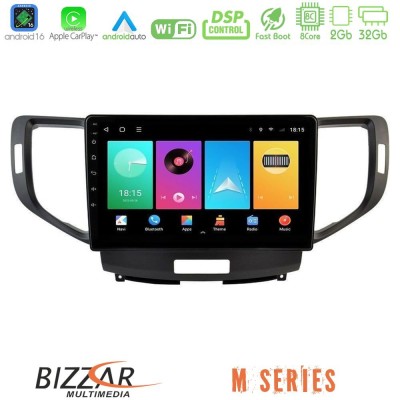 Bizzar M Series 8Core Android16 2+32GB Honda Accord 2008-2015 Navigation Multimedia Tablet 9"