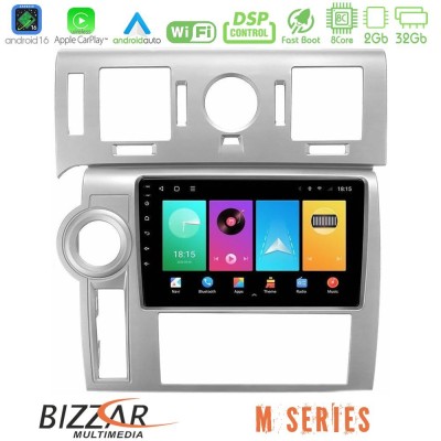 Bizzar M Series 8Core Android16 2+32GB Hummer H2 2008-2009 Navigation Multimedia Tablet 9"