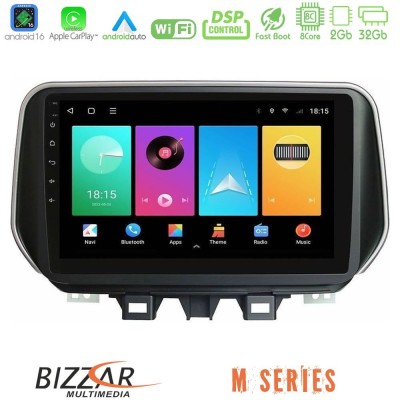 Bizzar M Series 8Core Android16 2+32GB Hyundai Tucson 2019- Navigation Multimedia Tablet 9"