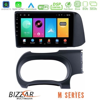Bizzar M Series 8Core Android16 2+32GB Hyundai i10 Navigation Multimedia Tablet 9"