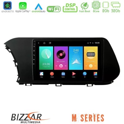 Bizzar M Series 8Core Android16 2+32GB Hyundai i20 2021-2023 Navigation Multimedia Tablet 10"