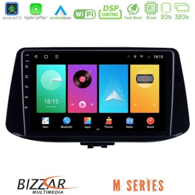 Bizzar M Series 8Core Android16 2+32GB Hyundai i30 Navigation Multimedia Tablet 9"