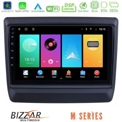 Bizzar M Series 8Core Android16 2+32GB Isuzu D-MAX 2020-2023 Navigation Multimedia Tablet 9"