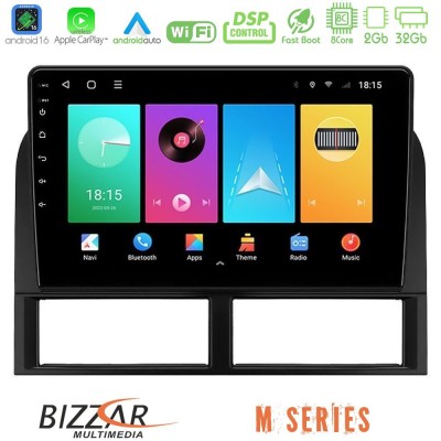 Bizzar M Series 8Core Android16 2+32GB Jeep Grand Cherokee 1999-2004 Navigation Multimedia Tablet 9"