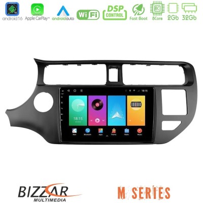 Bizzar M Series 8Core Android16 2+32GB Kia Rio 2011-2015 Navigation Multimedia Tablet 9"