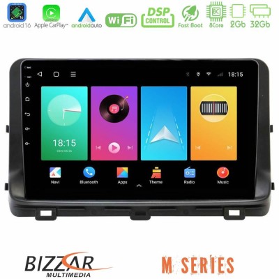 Bizzar M Series 8Core Android16 2+32GB Kia Ceed 2018-2023 Navigation Multimedia Tablet 10"