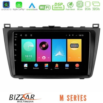 Bizzar M Series 8Core Android16 2+32GB Mazda 6 2008-2012 Navigation Multimedia Tablet 9" Bizzar M Series 8Core Android16 2+32GB Mazda 6 2008-2012 Navigation Multimedia Tablet 9"