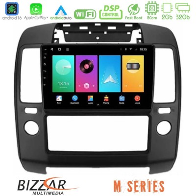 Bizzar M Series 8Core Android16 2+32GB Nissan Navara Navigation Multimedia Tablet 9"