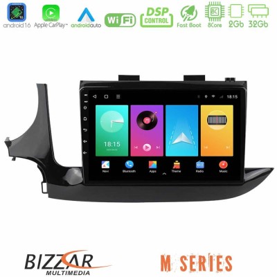 Bizzar M Series 8Core Android16 2+32GB Opel Mokka 2016-2020 Navigation Multimedia Tablet 9"