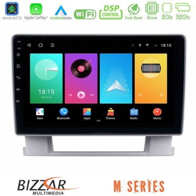 Bizzar M Series 8Core Android16 2+32GB Opel Astra J 2010-2014 Navigation Multimedia Tablet 9"