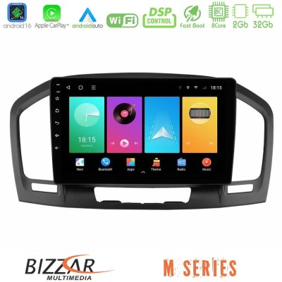 Bizzar M Series 8Core Android16 2+32GB Opel Insignia 2008-2013 Navigation Multimedia Tablet 9"