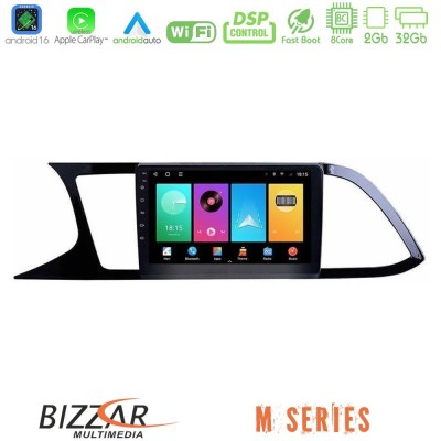 Bizzar M Series 8Core Android16 2+32GB Seat Leon 2013 – 2019 Navigation Multimedia Tablet 9"