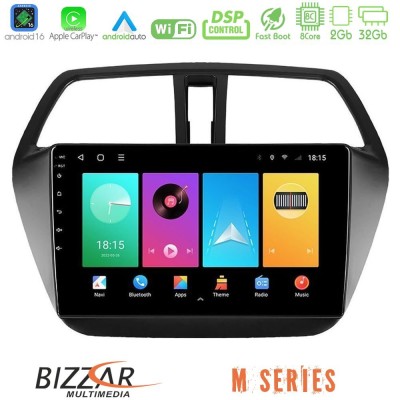Bizzar M Series 8Core Android16 2+32GB Suzuki SX4 S-Cross Navigation Multimedia Tablet 9"