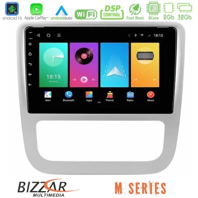 Bizzar M Series 8Core Android16 2+32GB VW Scirocco 2008-2014 Navigation Multimedia Tablet 9"