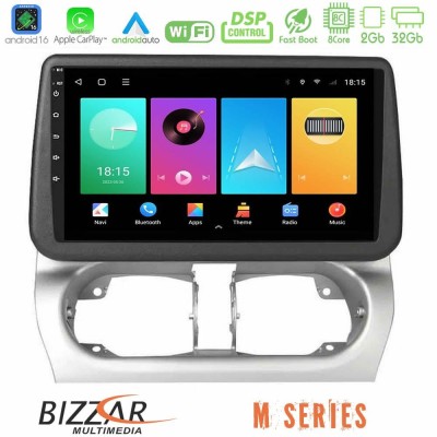 Bizzar M Series 8Core Android16 2+32GB Opel Corsa C/Combo C Navigation Multimedia Tablet 9"