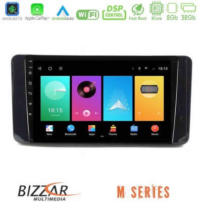 Bizzar M Series 8Core Android16 2+32GB Skoda Kamiq 2019-2022 Navigation Multimedia Tablet 9"