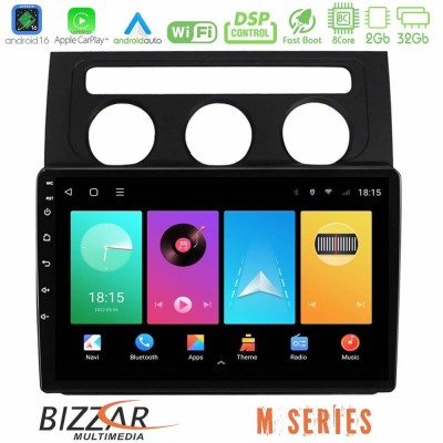 Bizzar M Series 8Core Android16 2+32GB VW Touran 2003-2011 Navigation Multimedia Tablet 10"
