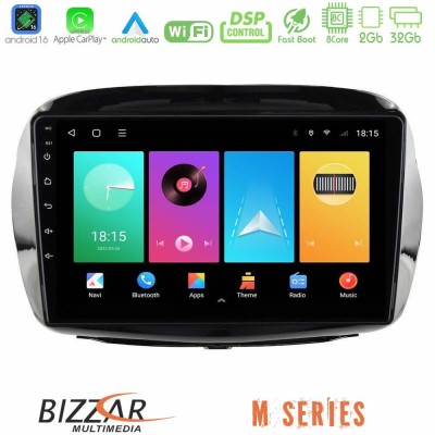 Bizzar M Series 8Core Android16 2+32GB Honda FR-V 2004-2009 Navigation Multimedia Tablet 10"