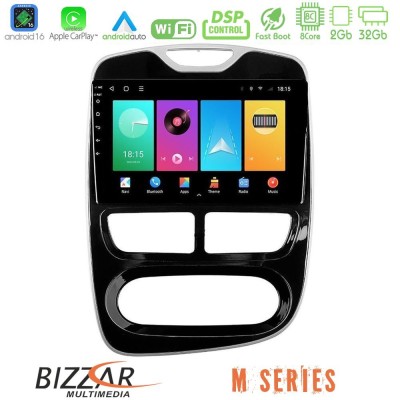 Bizzar M Series 8Core Android16 2+32GB Renault Clio 2012-2019 Navigation Multimedia Tablet 9"