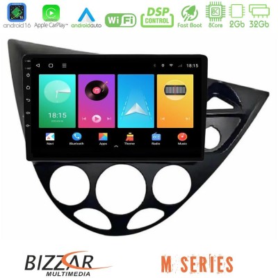 Bizzar M Series 8Core Android16 2+32GB Ford Focus 1999-2004 (RHD) Navigation Multimedia Tablet 9"