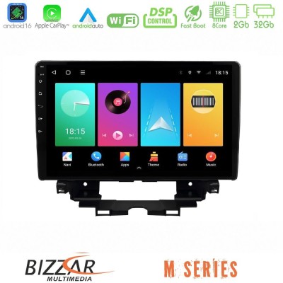 Bizzar M Series 8Core Android16 2+32GB Renault Kangoo / Nissan Townstar 2022- Navigation Multimedia Tablet 10"